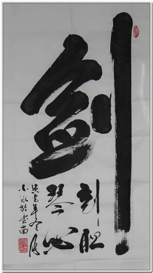 傅小冰书法作品集-剑