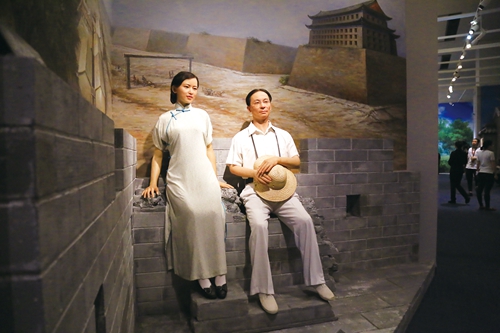 中国现代文化名人蜡像艺术展在中国国家博物