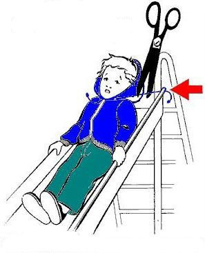 幼儿园滑梯安全提示语