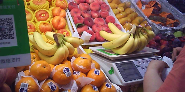 ▲苹果和香蕉是市民经常购买食用的水果。（石家庄市消保委供图）
