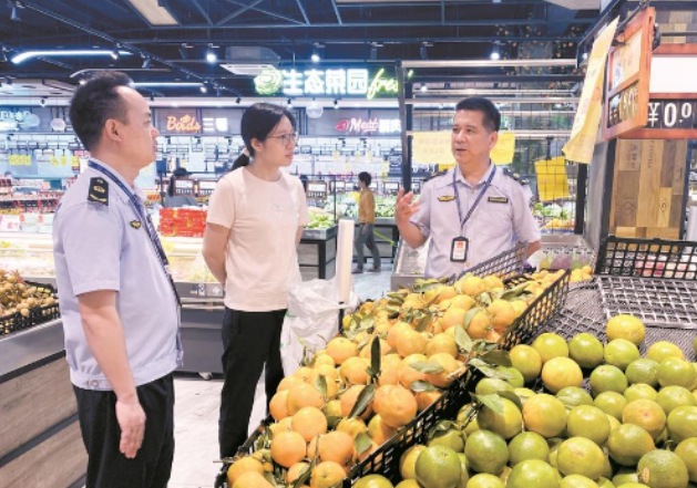 广西钦州市组织开展生鲜水果专项检查完美电竞