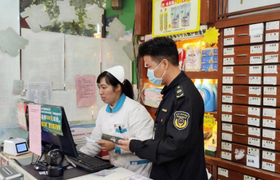 ag真人旗舰厅和国际厅广西梧州市长洲区市场监管局开展药店及医