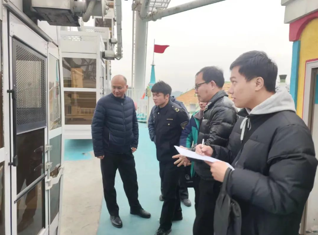 拧紧安全阀！江西九江市场监管部门开展岁末年初特种设备安全督查检查(图1)