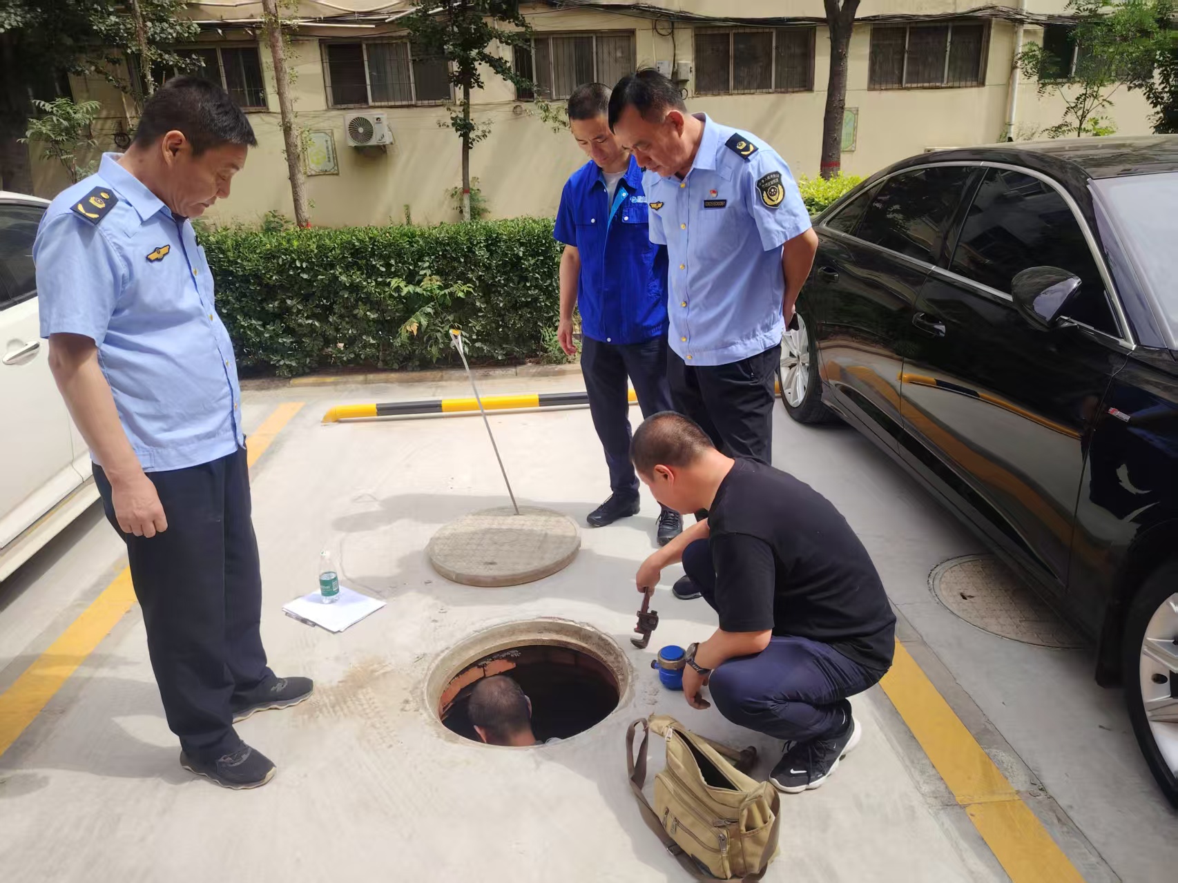 河北省邢台市信都区市场监督管理局：规范整治民用“三表” 守护民生计量公平_信都区市场监管局组织开展民用水表监督抽检。_8431dfdf702d4a36b50a1cd6d141db14.jpg