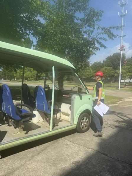 广东省特检院佛山检测院全力保障省重点旅游景区观光车安全运行_佛山检测院全力保障省重点旅游景区观光车安全运行图片1.png_2f2fbaff6b944a5bbe0dd2c1018f1a57.png
